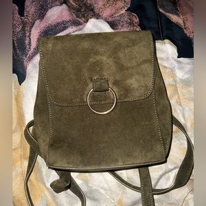 Green Square Mini Backpack